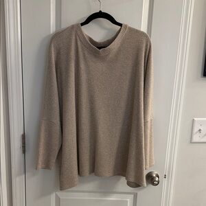 Cherish Beige Knit Pullover